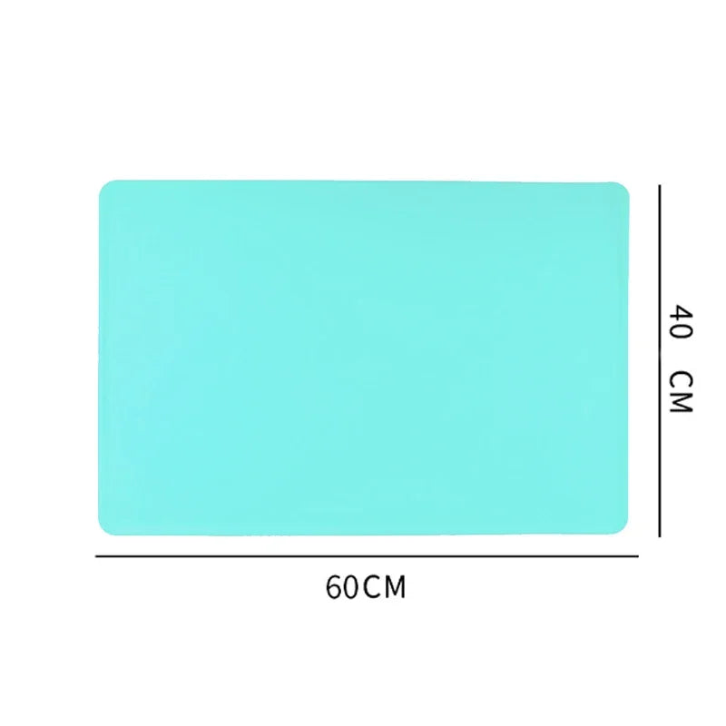Tejesa Silicone Kneading Pad Non-Stick Surface Rolling Dough Mat with Scale /Kitchen Cooking Pastry Sheet