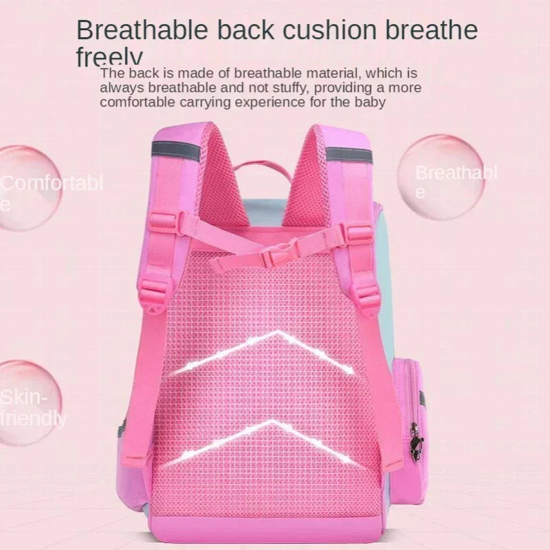 Hemasa  Schoolbag Cute Student School Backpack Cartoon Unicorn Bagpack Primary School Bags for Teenage Girls Kids