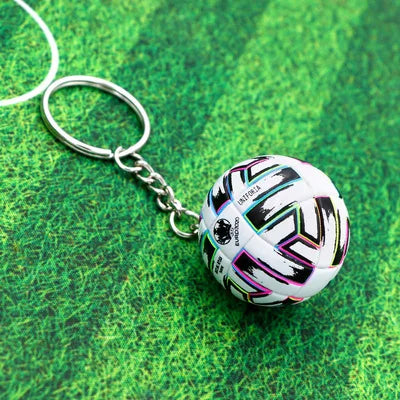 Creative Football keychain pendant souvenir fan small gift bag ball pendant key chains school activity gift keychain wholesale