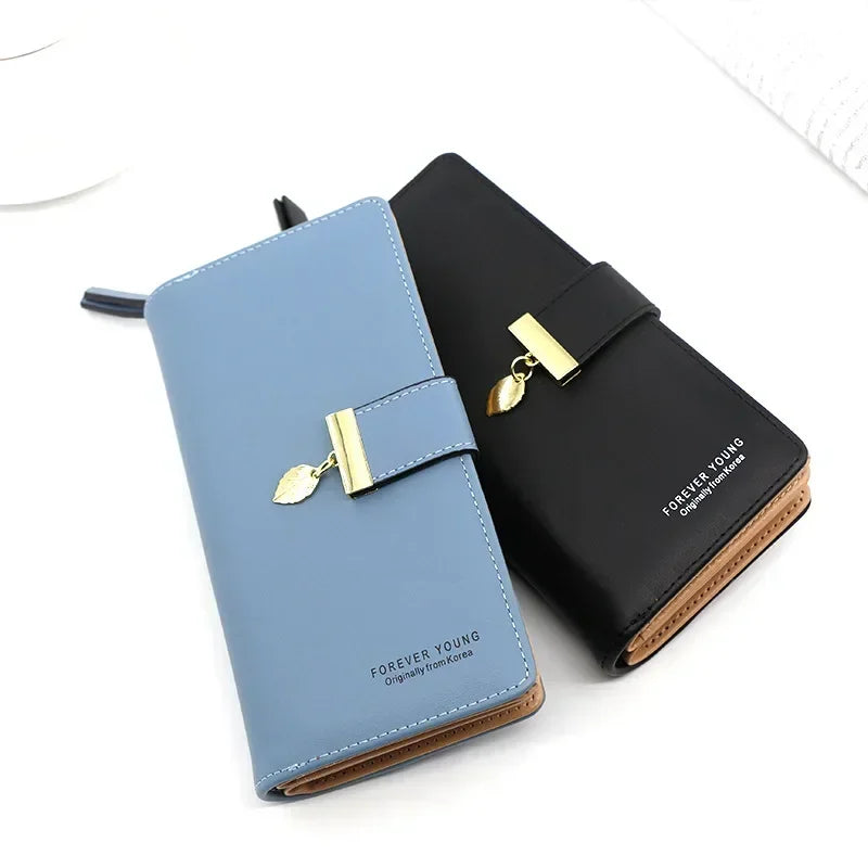 Hemasa  Large Cash Slot Card Holder Photo Coin Purse / Wallet Large Cash Slot Card Holder Photo Coin Purse Autumn Winter Women Simple 2024Autumn Winter Women Simple 2024