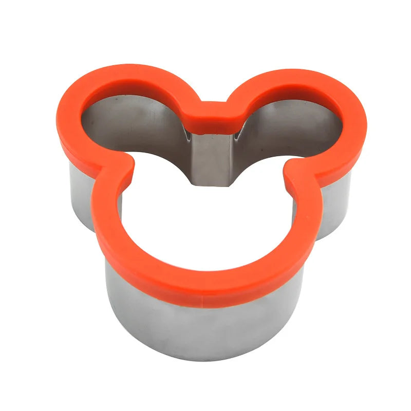 Hemasa Sandwich Cutters For Children Kids Heart Star Mickey Bread Toast Lunch Bento Box Food Cookie Sandwich Makers Molds