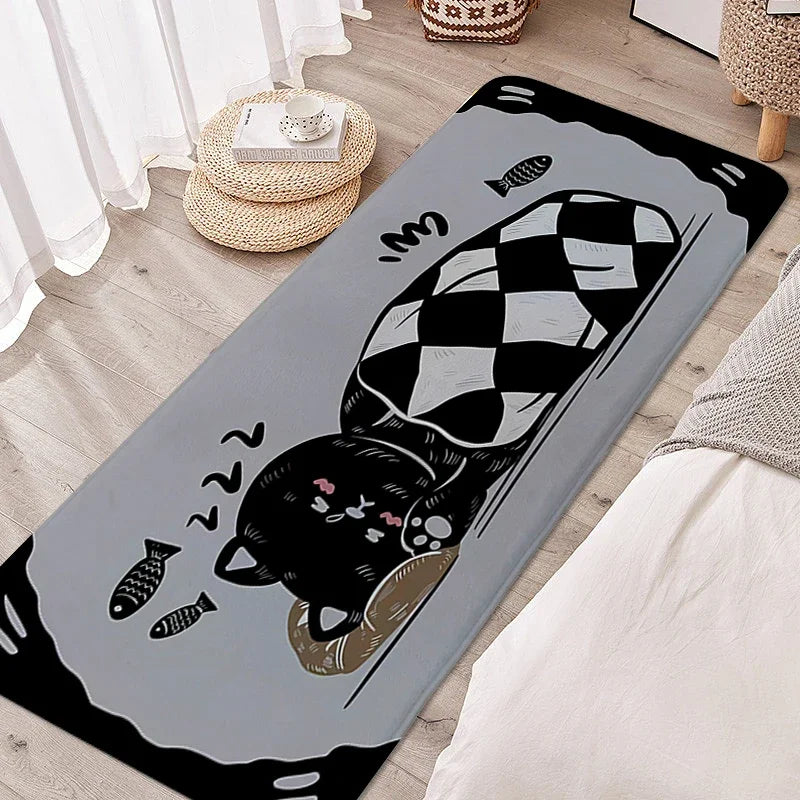 Tejesa  Cat Pattern Children's Room Carpet /Anti Slip Bathroom Mat/ Doormat Entrance Door Home Decoration