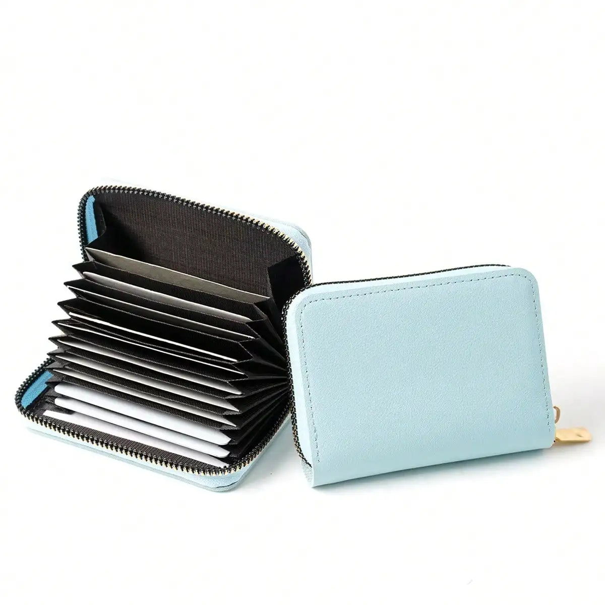 Hemasa 1pc Ladies' Short Wallet Lightweight Fashion Suitable For Work & Business ID Card Credit Card For Christmas Gift