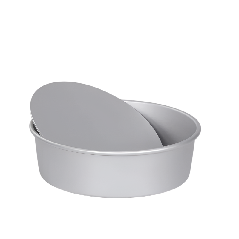 Heamasa 4/5/6/7/8/9/10 Inch Birthday Cake Mold Shaped Aluminum Alloy Cake Mold Baking Tray Mold Bakeware Cake Trays