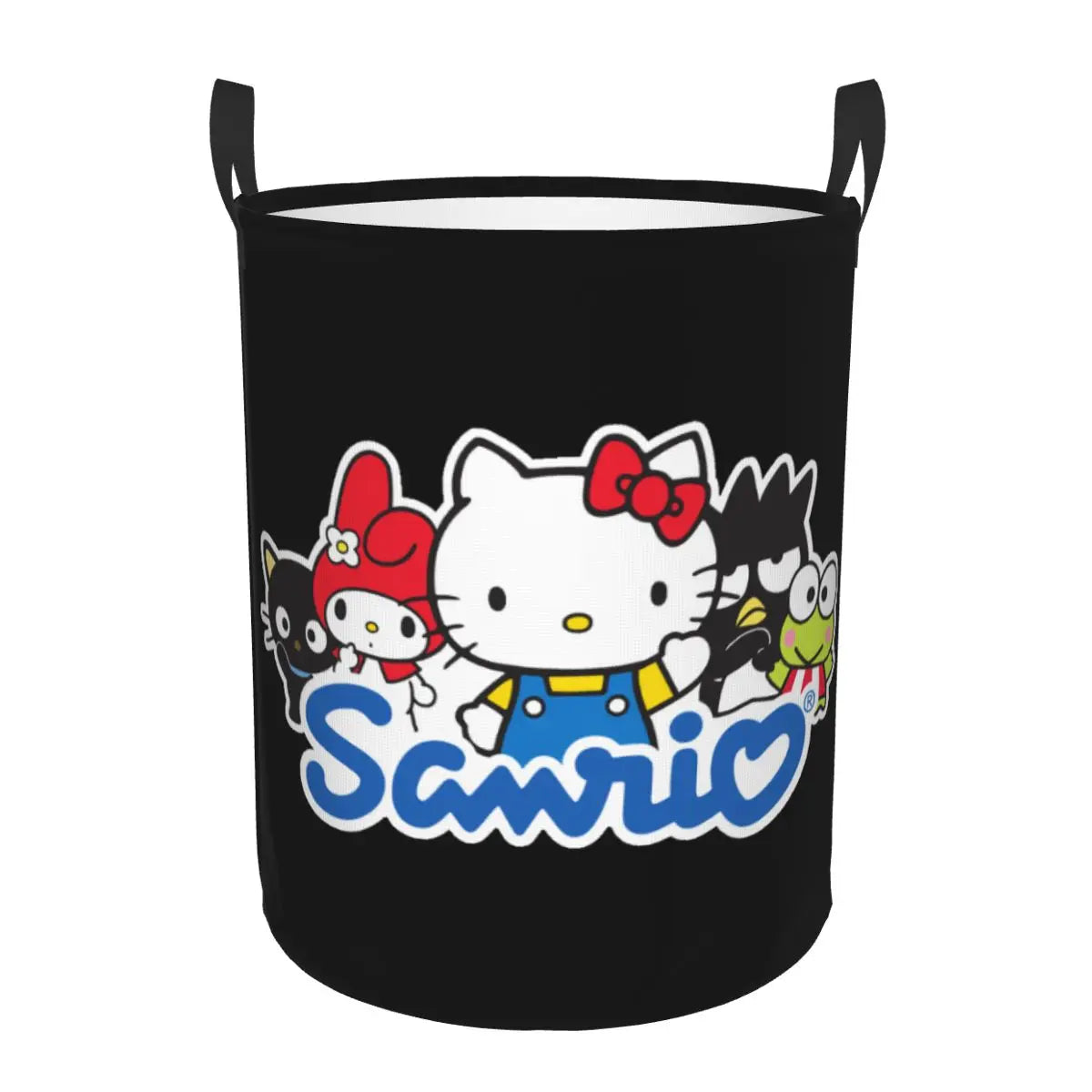Hemasa Hello Kitty Laundry Hamper Large Storage Basket Cartoon Sanrio Girls Boys Toy Organizer (