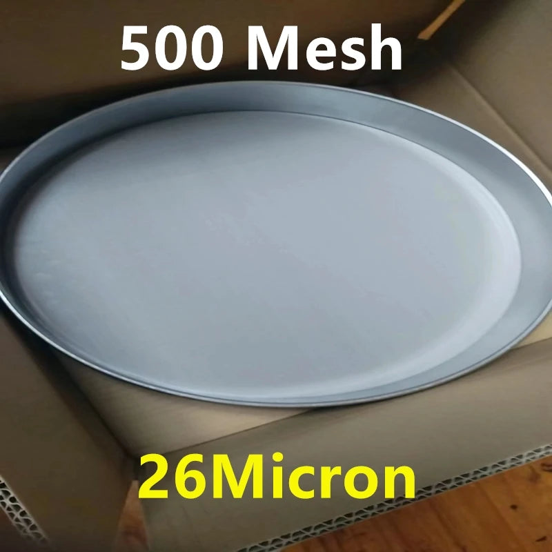 Hemasa 4-500M Round Stainless Steel Shakers Kitchen Flour Powder Filter Screen Soil Strainer