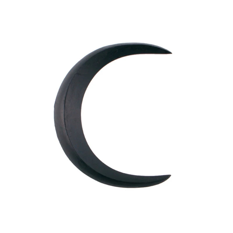Hemasa Carved Crescent Moon Wooden Hair Stick for Women