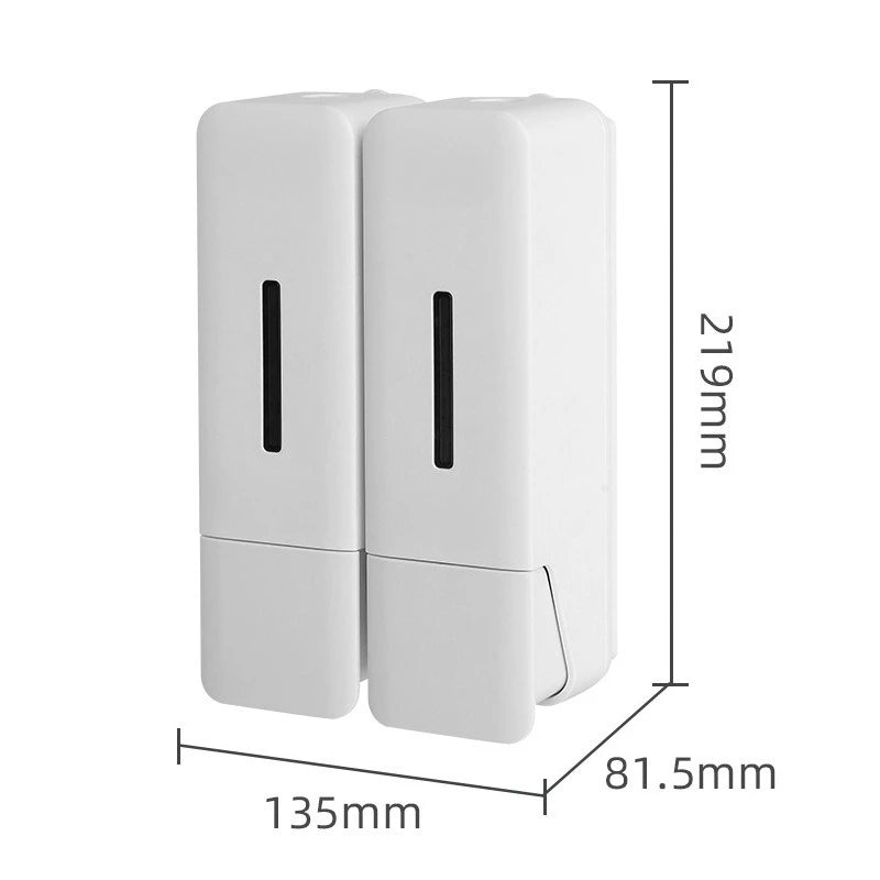 Tejesa 250ml wall hanging free punching manual bathroom soap dispenser hand soap shampoo hotel Hotel Shampoo Shower soap dispenser