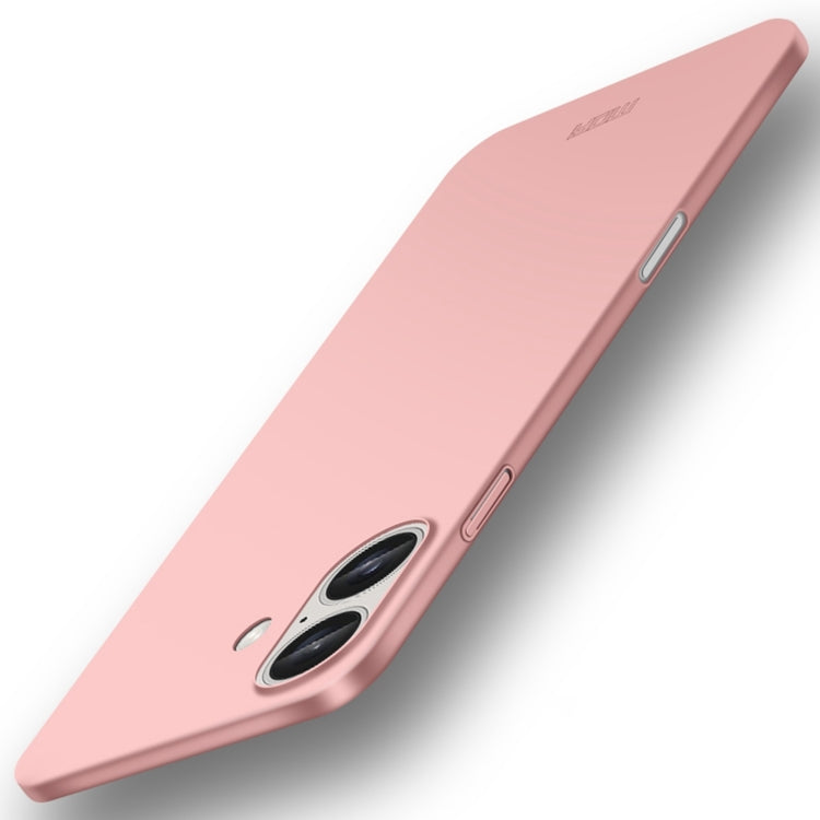 MOFI Frosted PC Ultra-thin Hard Phone Case, For iPhone 16 Plus, For iPhone 16, For iPhone 15 Pro Max, For iPhone 15 Pro, For iPhone 15 Plus, For iPhone 15, For iPhone 17e / 16e