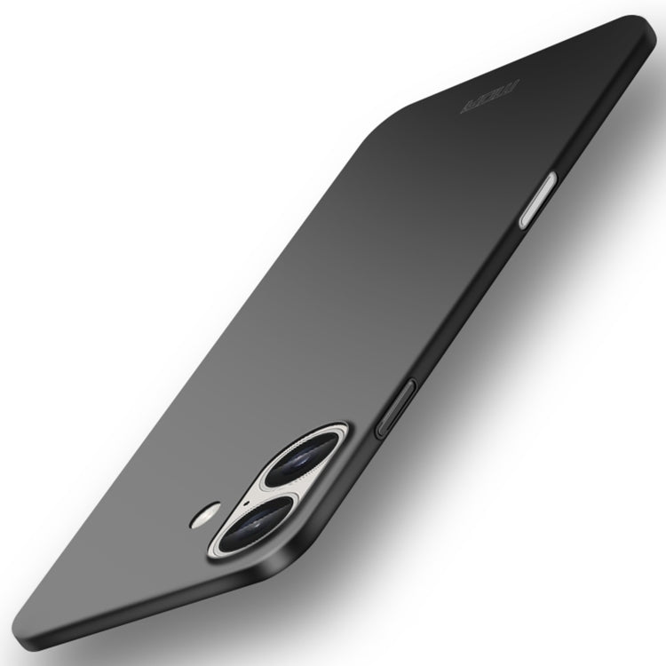MOFI Frosted PC Ultra-thin Hard Phone Case, For iPhone 16 Plus, For iPhone 16, For iPhone 15 Pro Max, For iPhone 15 Pro, For iPhone 15 Plus, For iPhone 15, For iPhone 17e / 16e