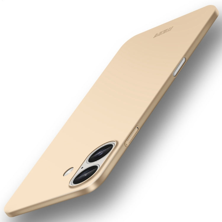 MOFI Frosted PC Ultra-thin Hard Phone Case, For iPhone 16 Plus, For iPhone 16, For iPhone 15 Pro Max, For iPhone 15 Pro, For iPhone 15 Plus, For iPhone 15, For iPhone 17e / 16e