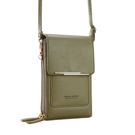 Hemasa  Girls Women Bags Soft Leather Wallets /Touch Screen Smartphone/ Cell Phone Purse Crossbody Shoulder Strap Handbag for Lady