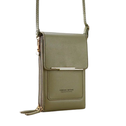 Hemasa  Girls Women Bags Soft Leather Wallets /Touch Screen Smartphone/ Cell Phone Purse Crossbody Shoulder Strap Handbag for Lady