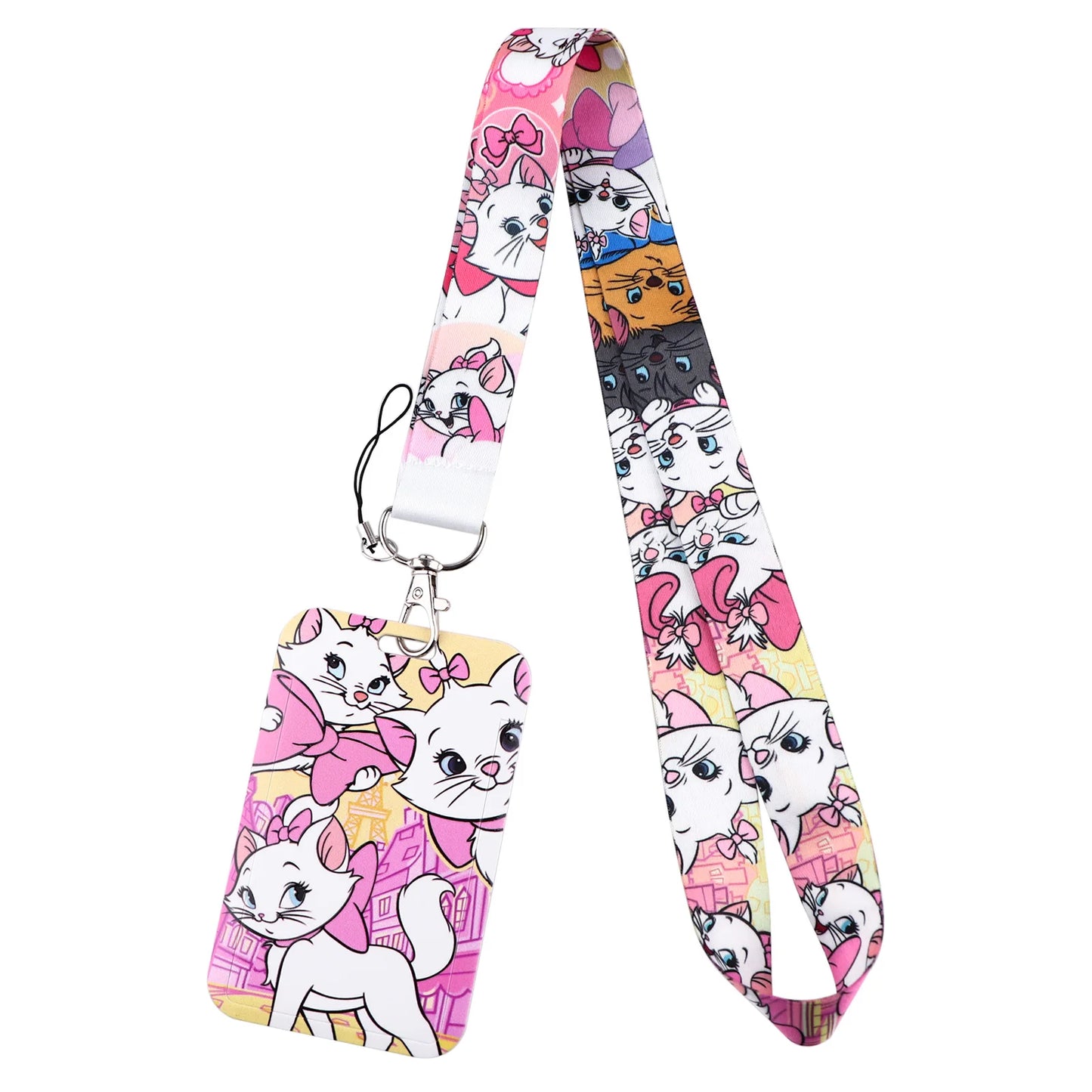 Hemasa Teachers Keychain Neck Strap Cute Lanyards For Pass Card Credit Card Holder Keyring Accessories