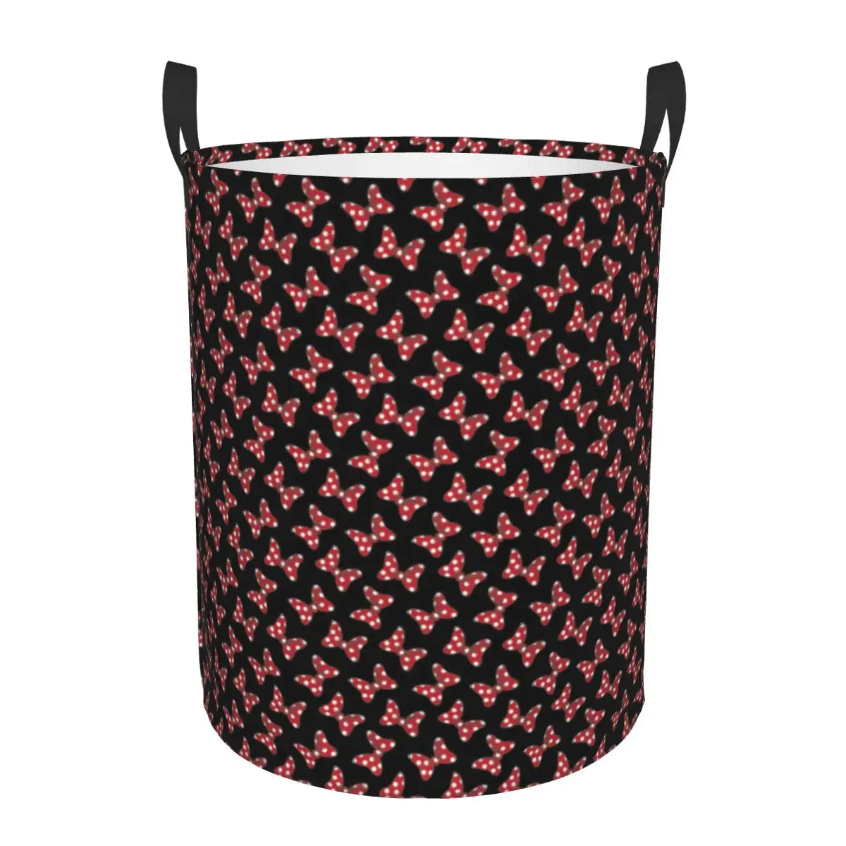 Tejesa  Mickey Mouse Cartoon Pattern Laundry Basket Collapsible Clothes Hamper for Nursery Kids Toys Storage Bin