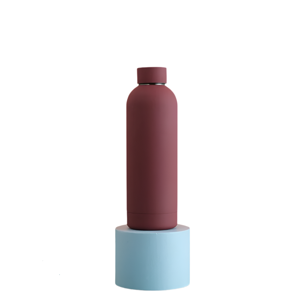 Hemasa 500ML Sports Water Bottle Stainless Steel Thermals Cup Double Wall /304 Vacuum Tumbler Office and Home Insulated Mug