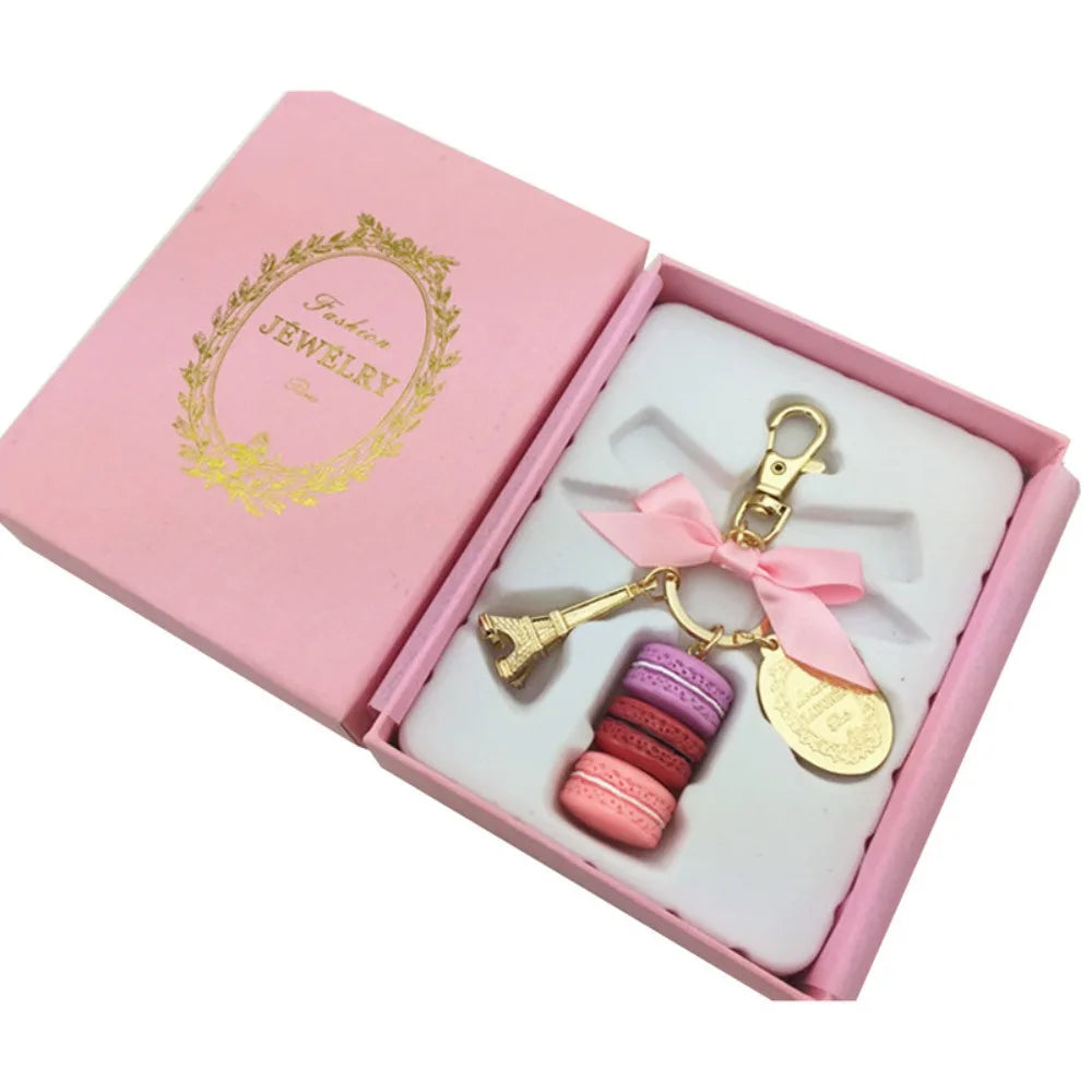 Hemasa Macaron Eiffel Tower pen key ring