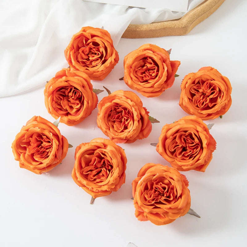 Artificial Flowers Silk Peony Home vase table Party Wedding Decoration Outdoor Garden Christmas Wreaths Flower Wall Scrapbooking