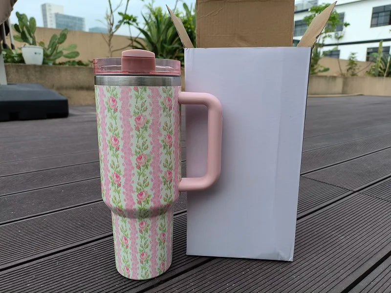Hemasa 1000ML Large Capacity Water Bottle/ Stainless Steel Juice Milk Tea Car Mugs