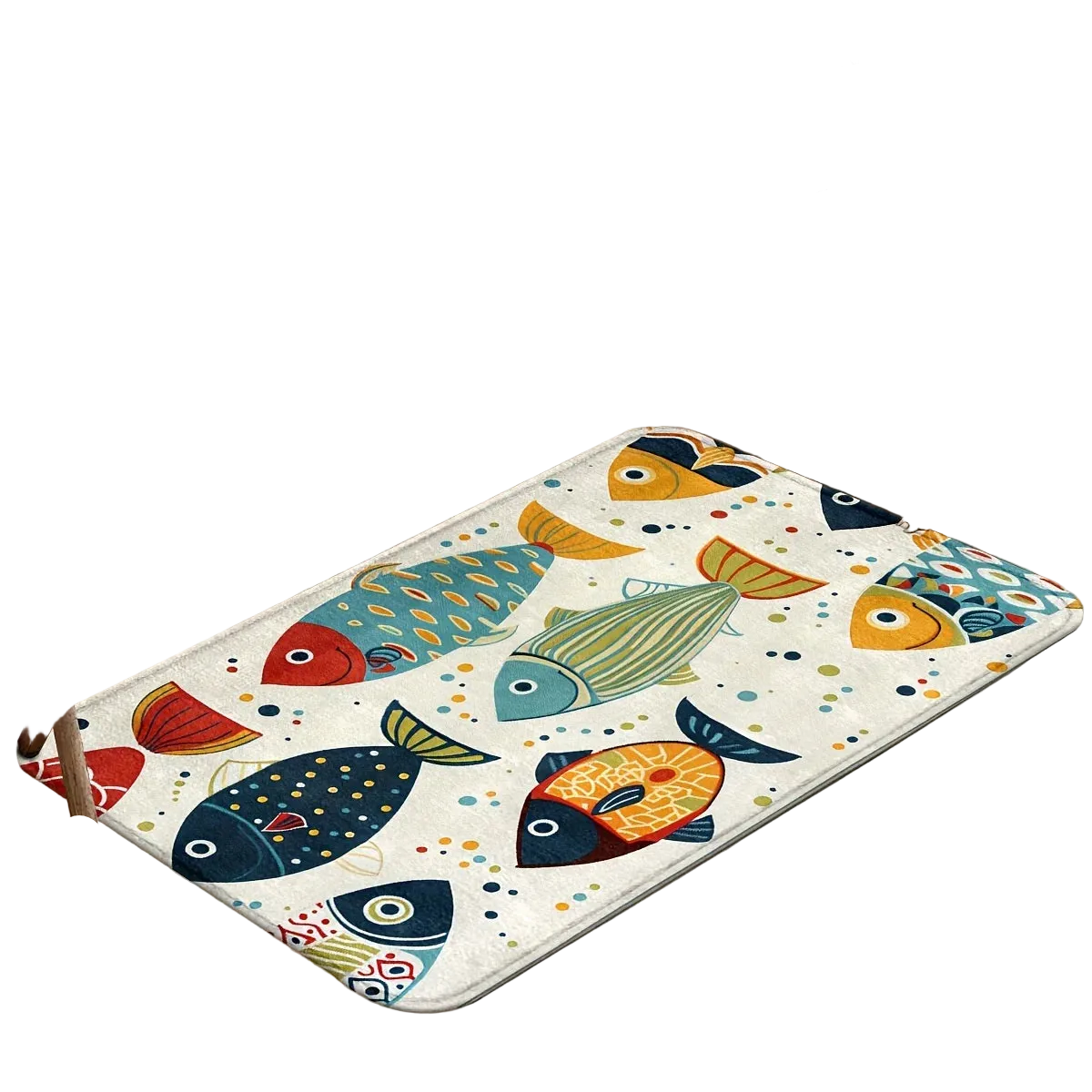 Tejesa  Fish Swimming Pattern Carpet /Soft Floor Mat Doormat /Kitchen Rug Soft Living Room Carpet Rug For Bedroom Home Decor
