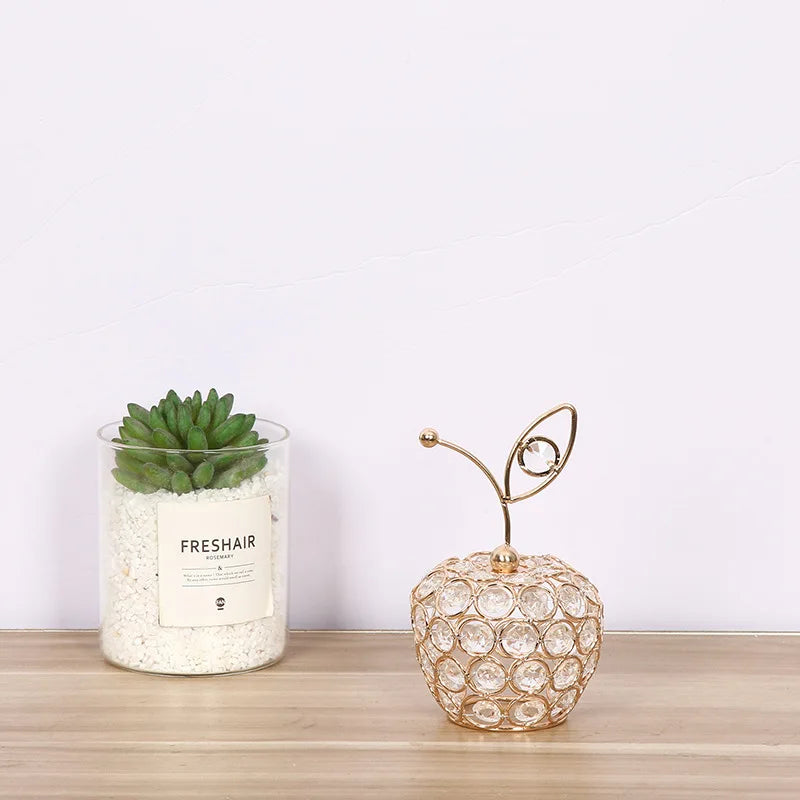 Hemasa  Crystal Crafts Apple Sydney Pineapple Style Home Decoration Decoration Scene Layout