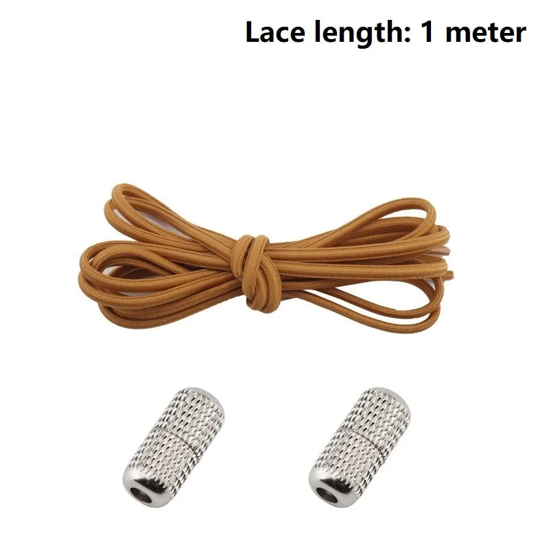 New Elastic Laces Sneakers Laces Without Tie Elastic Shoelaces Without Binding Laces Bows Shoelaces Rubber Bands for Shoes