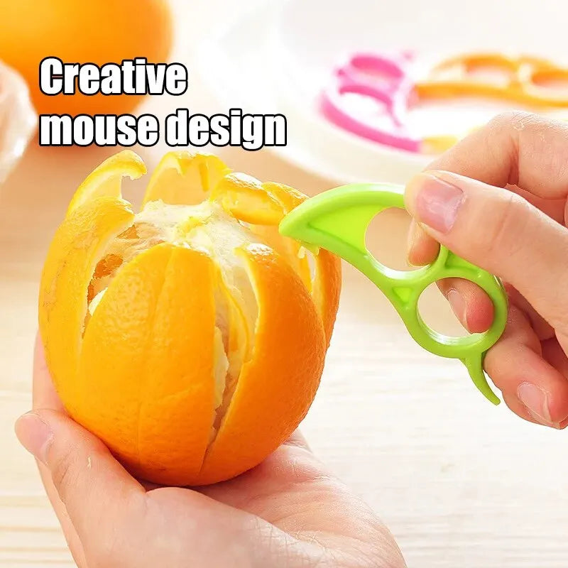 Hemasa 5PCS Open Orange  Peeler Vegetable Slicer Fruit Tools