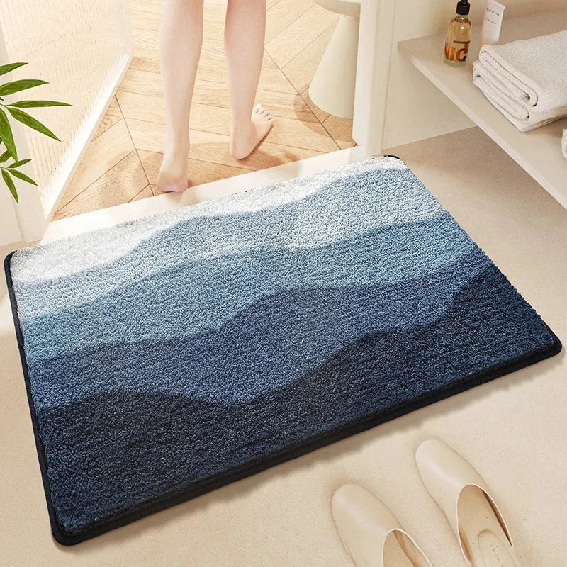 Hemasa Anti-Slip Absorbent Bathroom Mat/ Entrance Floor Carpet/ Water Absorbent Mat for Home