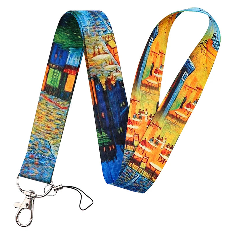 Tejesa Little daisy Lanyard for Key Cute Neck Strap Card ID Badge Holder Key Chain Accessories Wholesale