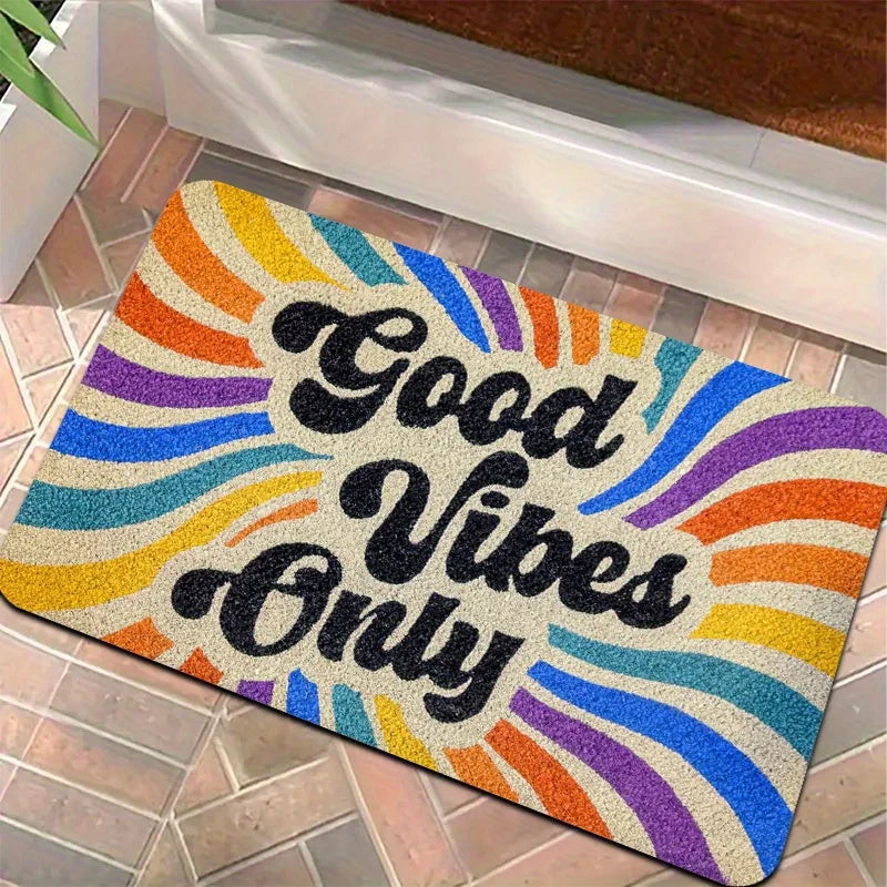 Tejesa Rainbow Carpet Welcome Rug For Bedroom Carpet For Live Room Home Decor