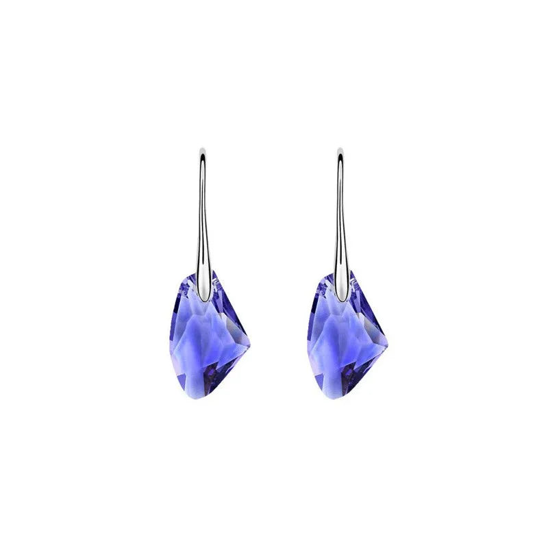 quality crystal ax dropshipping Earrings fashion Jewelry dropshipping chamr lover gift brand summer party birthday wedding girl
