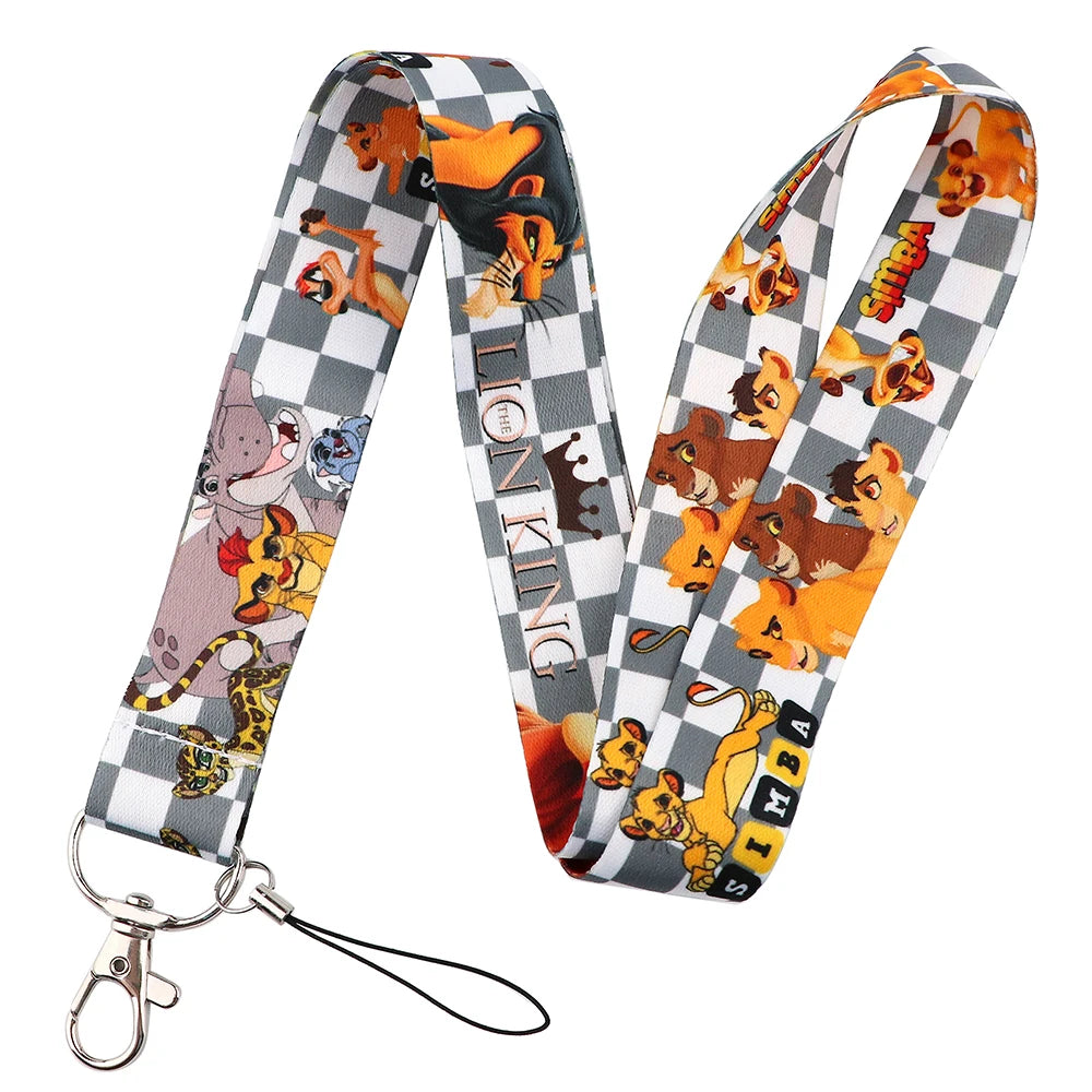 Hemasa Lanyard For Keys Keychain Badge Holder ID Credit Card Pass Hang Rope Lariat Phone Charm Gift