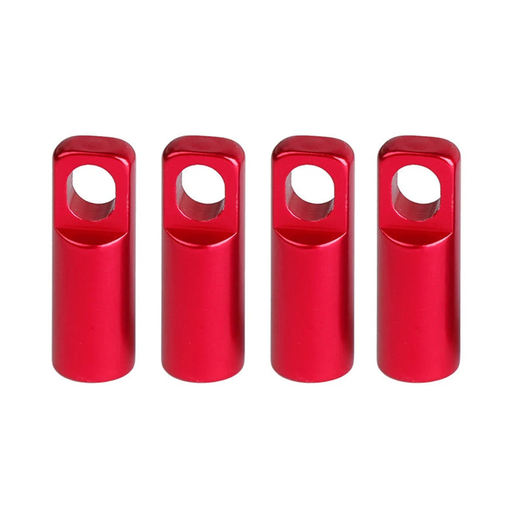 4pcs Tire Presta Valve Cap Wheel Aluminum Alloy Valve Dust Covers Protector Bike Presta Cap Dustproof Bicycle Accessories