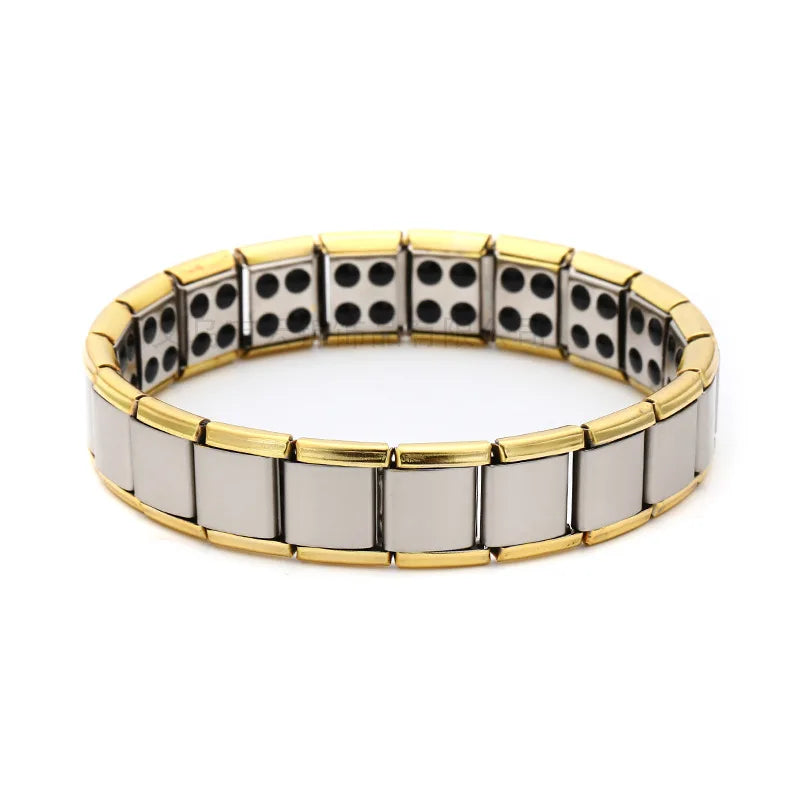 Hemasa  Stainless Steel Elastic Magnetic Bracelets For Women