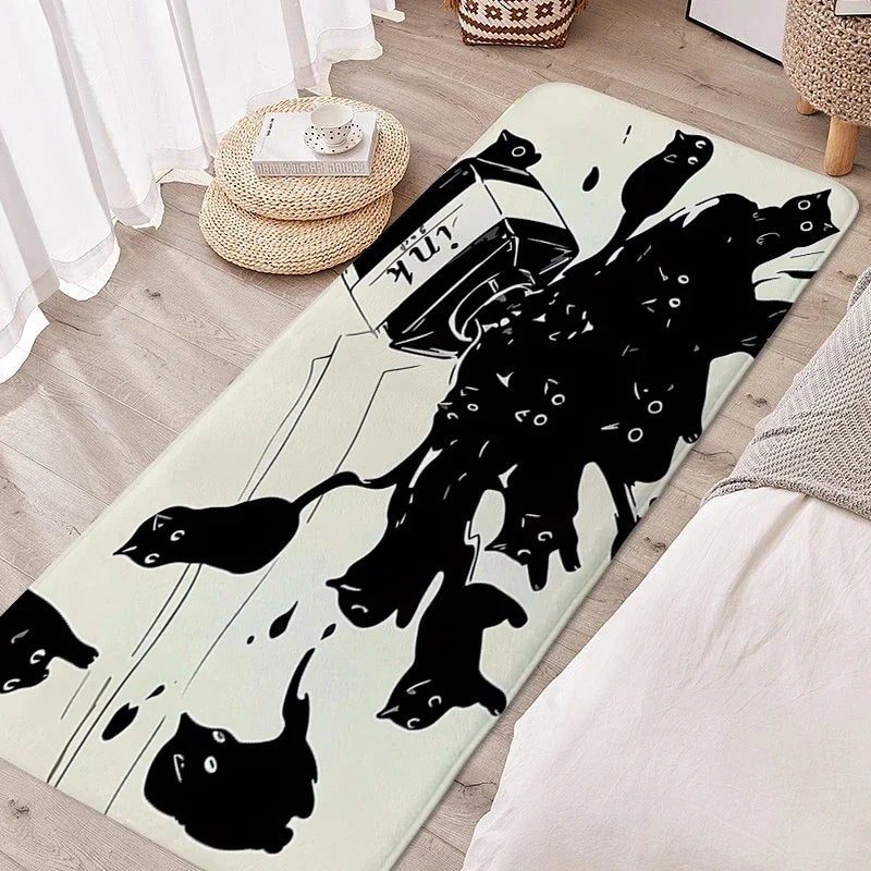 Tejesa  Cat Pattern Children's Room Carpet /Anti Slip Bathroom Mat/ Doormat Entrance Door Home Decoration
