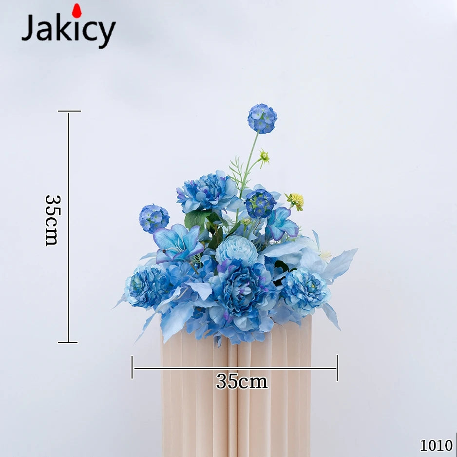 Wedding Decoration Hanging Flower Row Background Arch Decor Artificial Flowers Road Lead Flower Ball Floral Backdrop Arrangement