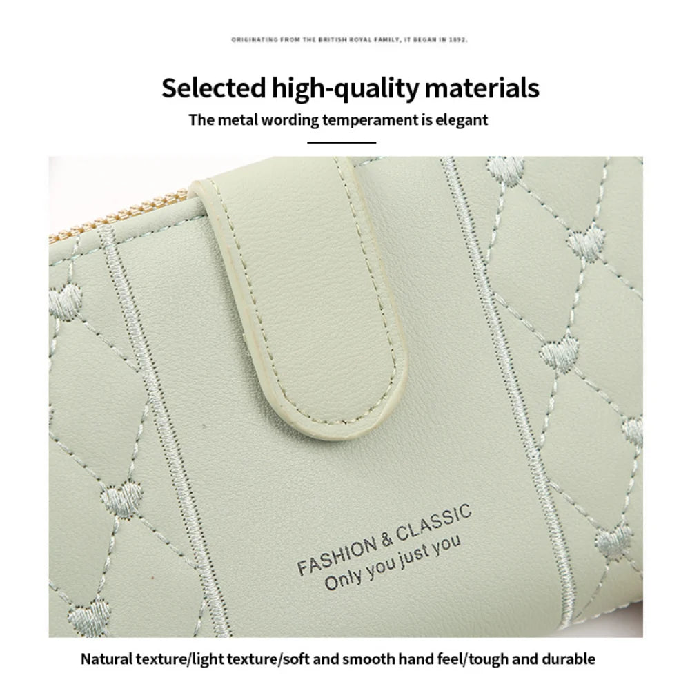Hemasa  Long Wallet /Pu Leather Card Holder