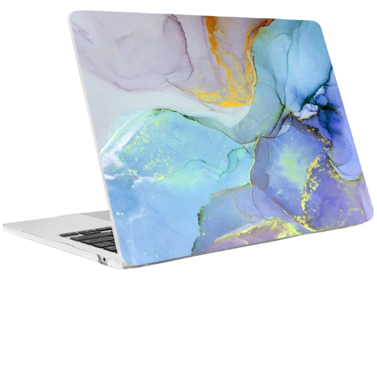 Hemasa Marble Plastic Laptop Case for MacBook M4 Air 13 inch A2337 A2179 A1932 Hard Shell Cover for Mac Pro 13 15 16 2022 A2338 A2251