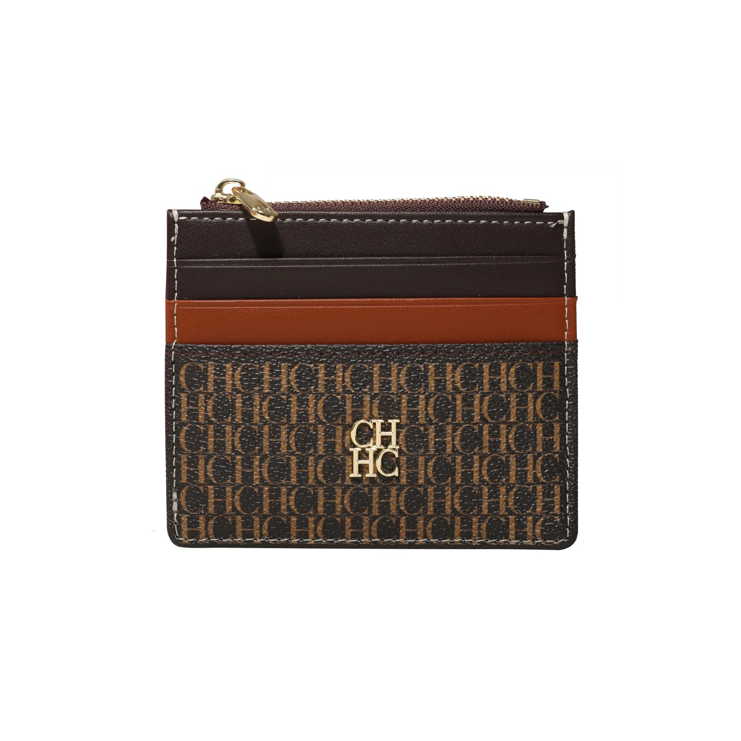 CH Portable Women's Wallet Exquisite Urine Decoration Durable and Elegant Brand Design Letter Decoration Zipper Card Bag