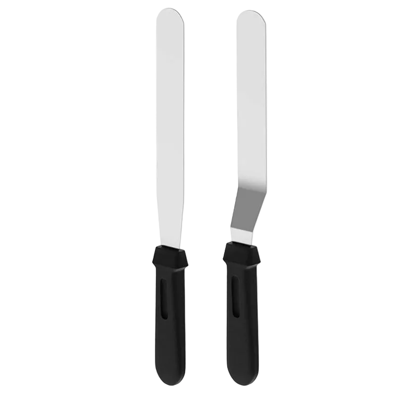 Tejesa 27cm Stainless Steel Cream Spatula Icing Smoother Frosting Knife /Cake Decorating Cake Butter Baking Kitchen Accessories