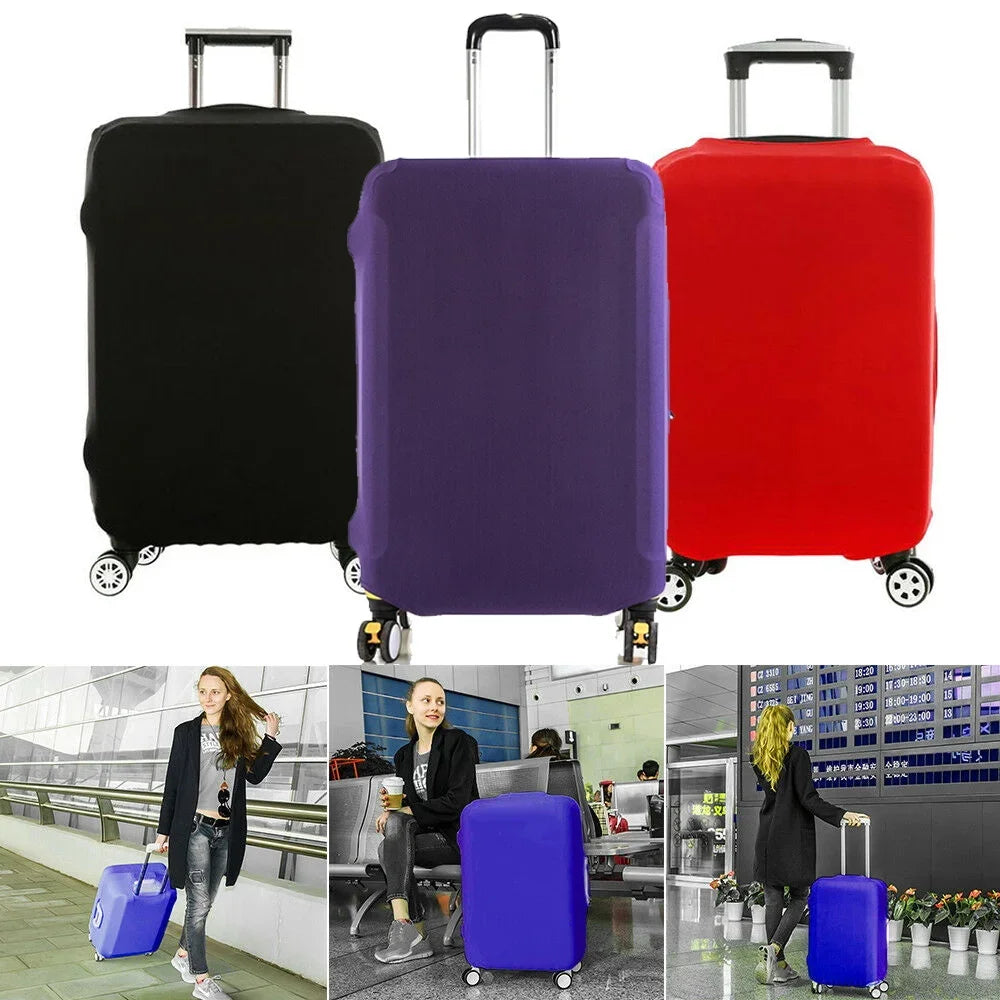 Tejesa Luggage Cover Stretch Fabric Suitcase Protector cute bear Baggage Dust Cover Suitable 18-32 Inch Suitcase Case Travel Organizer