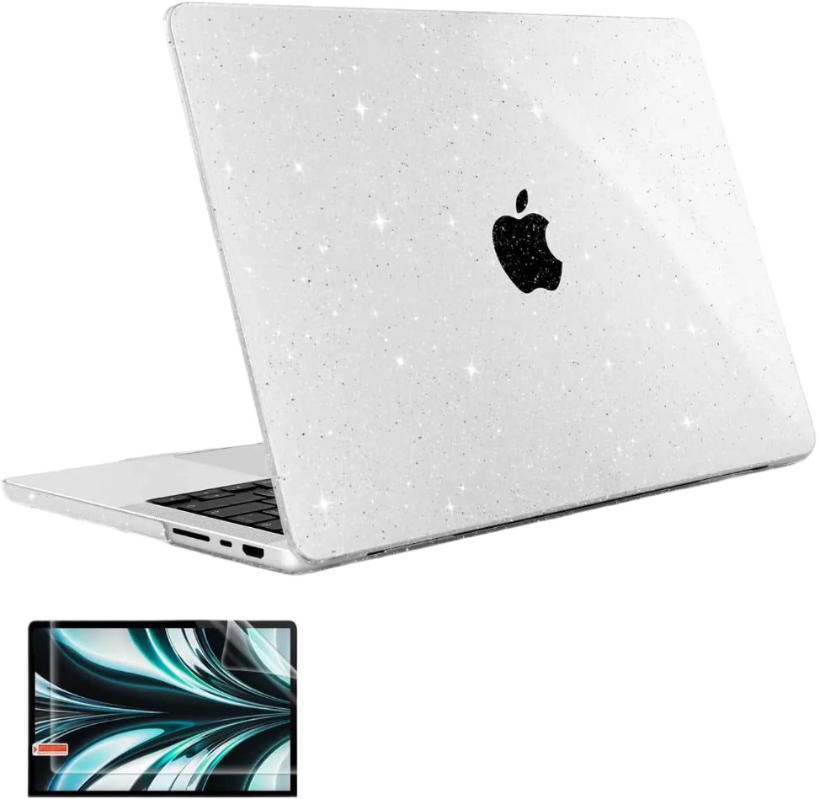 Hemasa  crystal case for MacBook 2024 M4 Air Pro 13inch A2681 A2337 A2338 M2 M1 2022 Pro 14 16 2023 M3 A2289 Retina M2