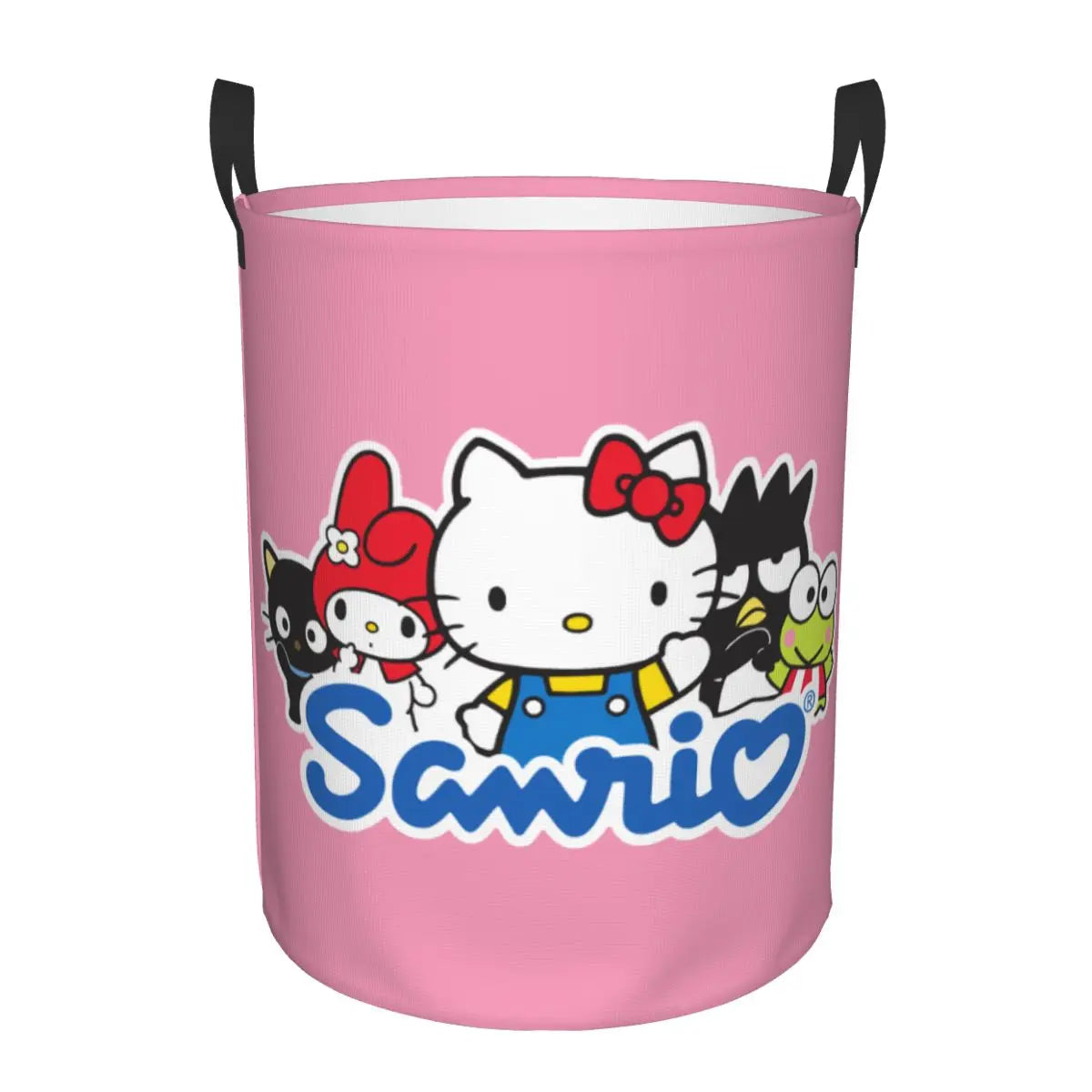 Hemasa Hello Kitty Laundry Hamper Large Storage Basket Cartoon Sanrio Girls Boys Toy Organizer (