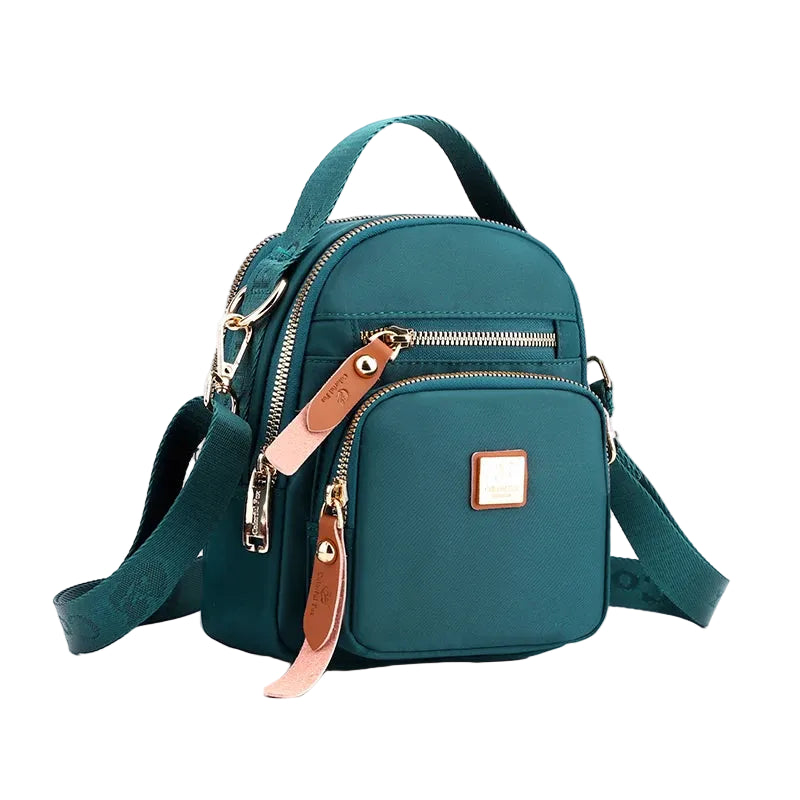 Tejesa Multi Pockets Women Shoulder Bag High Quality Durable Fabric Small Handbag Pretty Style Girls Shopping Phone Bag