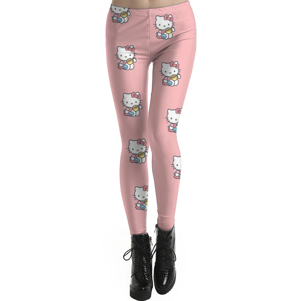 Hemasa  High Waist Jeggings Stretch Pants
