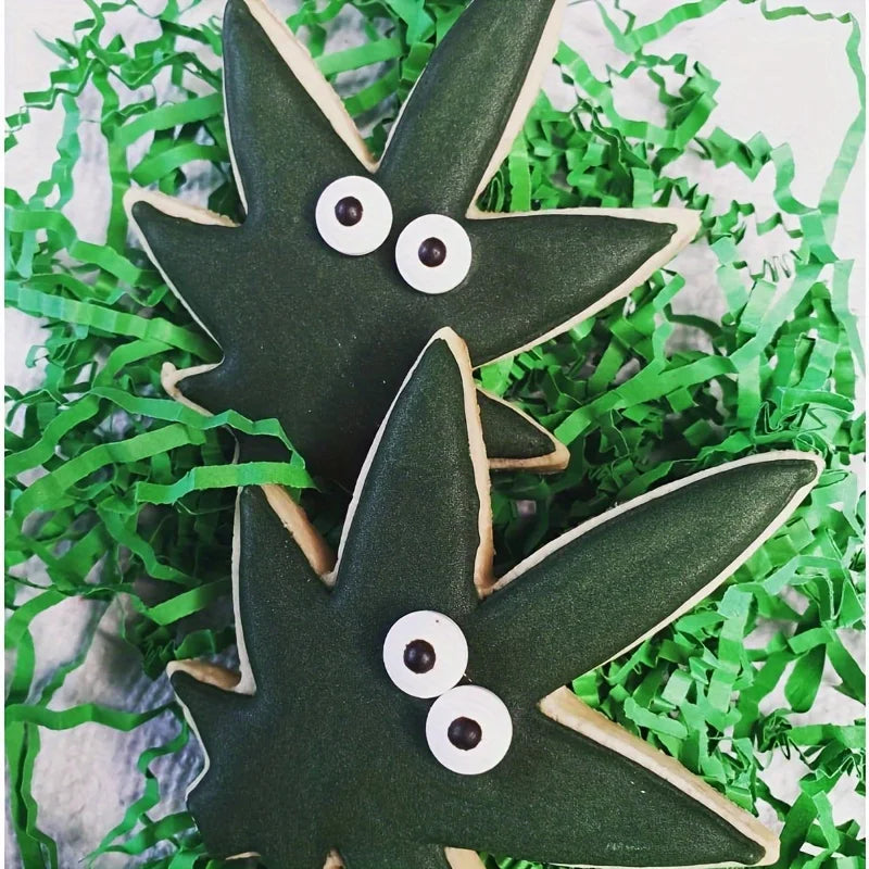 3pcsTree Leaf Cookie Cutters Stainless Steel Pastry Cutters Set Leaves Shaped Biscuit Molds Baking Tools Kitchen Accessories