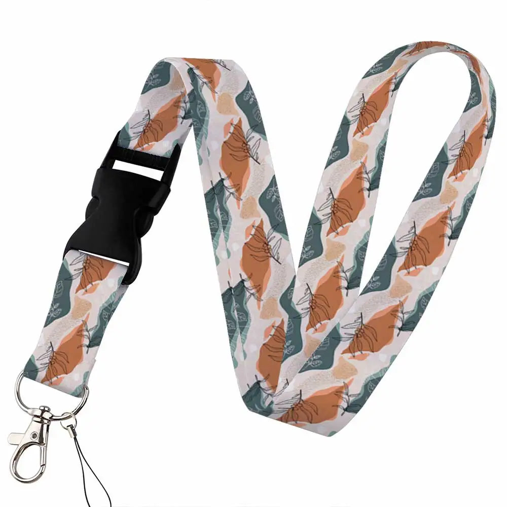 Tejesa  Lanyard Keys Chain Badge Holder ID Credit Card Pass Hang Rope Lariat Mobile Phone Charm Accessories Gifts