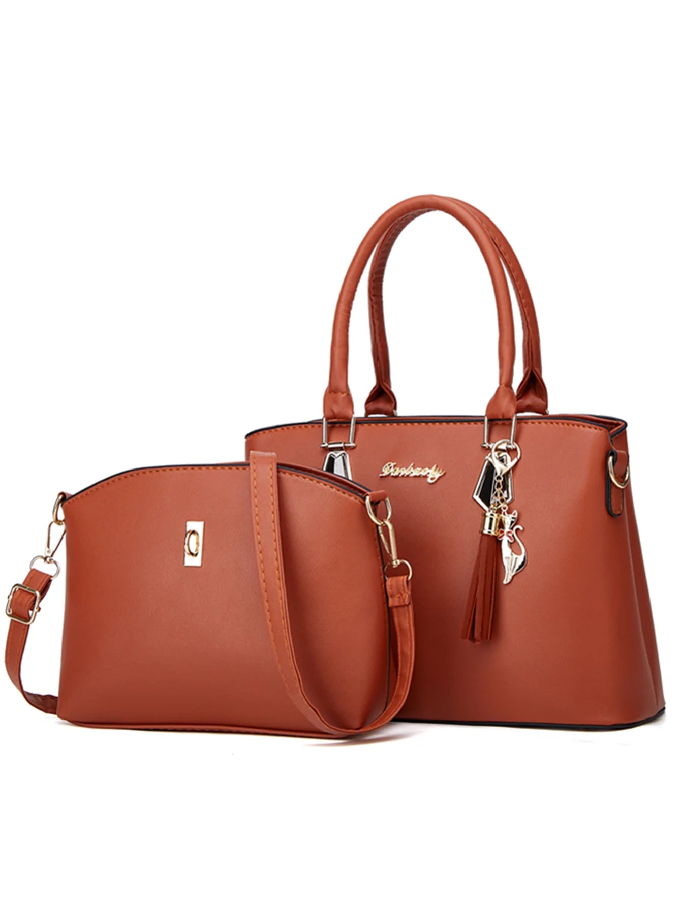 Hemasa  Set of 2 women's handbag  and shoulder bag