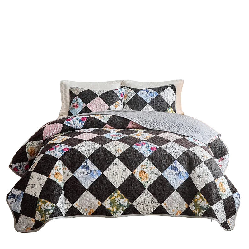 Tejesa Lightweight Bed Coverlets for All Seasons/ Soft Bedspreads Queen Quilt Bedding Set with Pillow Shams, Quilt Queen King Coverlet