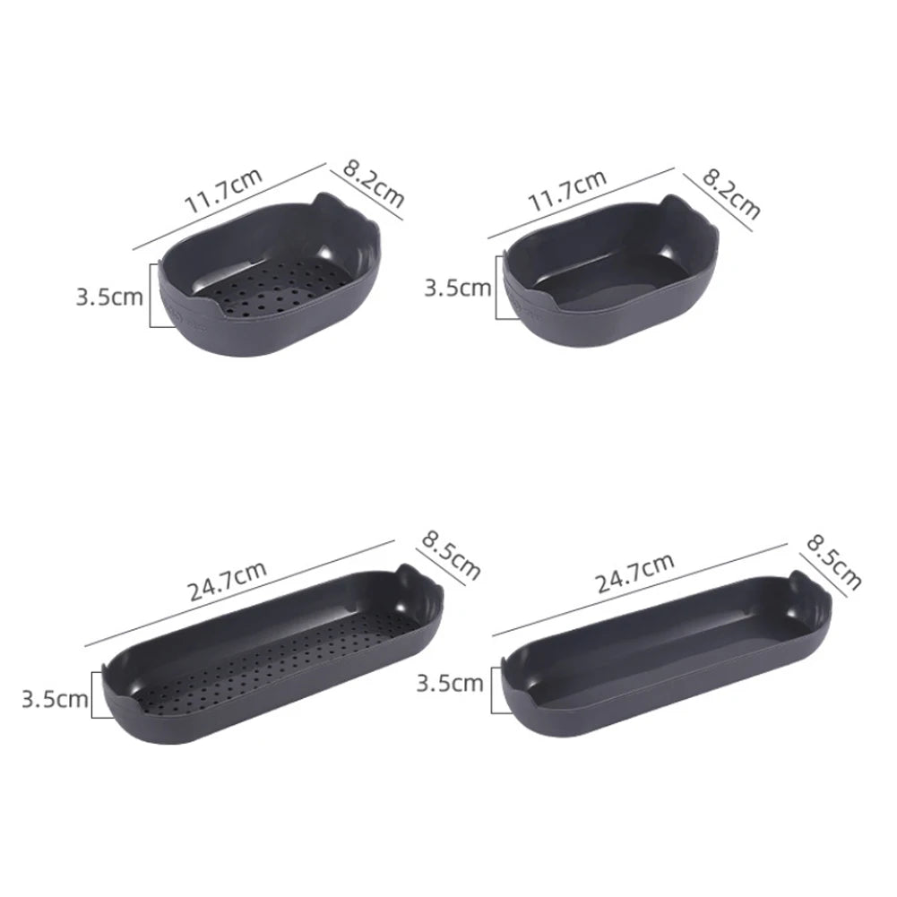 Tejesa 4Pcs Baking Mold Loaf Pan Heat Resistant Toast Bread Mould